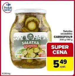 Globi Sałatka szwedzka w zalewie Carrefour oferta