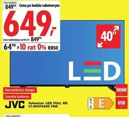 Media Expert Telewizor JVC oferta