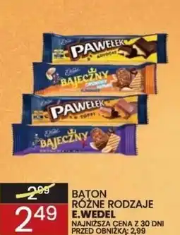 Wafelek Baton E. Wedel oferta