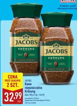ALDI Kawa rozpuszczalna Jacobs Krönung 200g oferta