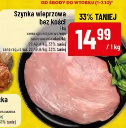 Polomarket Szynka wieprzowa bez kości 1kg POLOmarket oferta