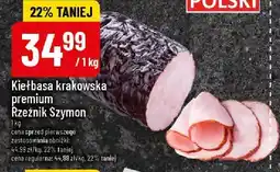 Polomarket Kiełbasa krakowska premium Rzeźnik Szymon 1kg oferta