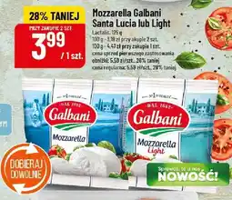 Polomarket Mozzarella Galbani Santa Lucia lub Light Lactalis oferta
