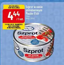 Polomarket Szprot w sosie pomidorowym 300g Master Fish oferta