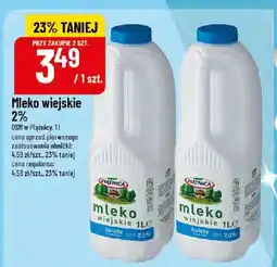 Polomarket Mleko wiejskie 2% Piątnica OSM Piątnica oferta