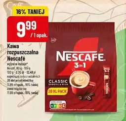Polomarket Kawa rozpuszczalna Nescafe 3in1 20x10g oferta