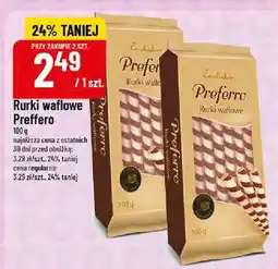 Polomarket Rurki waflowe Preffero 100g oferta