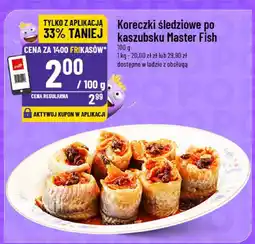 Polomarket Koreczki śledziowe po kaszubsku Master Fish 100g oferta