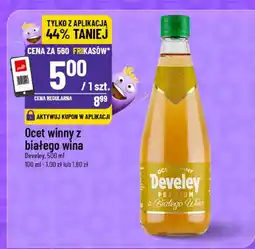 Polomarket Ocet winny z białego wina Develey 500ml oferta