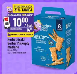Polomarket Herbatniczki Gerber Miśkopty maślane 180g oferta