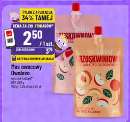 Polomarket Mus owocowy Owolovo 200g OVLO oferta
