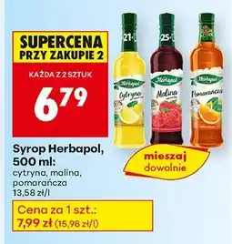 Biedronka Syrop cytryna 500 ml Herbapol oferta