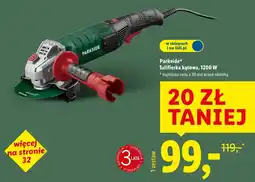 Lidl Szlifierka kątowa Parkside oferta