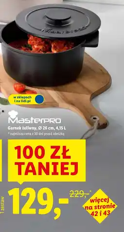 Lidl Garnek Masterpro oferta