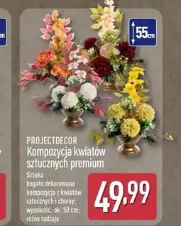 ALDI Sztuczna kompozycja kwiatów Ok oferta