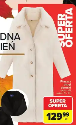 Carrefour Płaszcz damski oferta