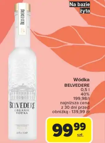 Carrefour Wódka Belvedere oferta