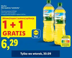 Lidl Olej VITA D'OR oferta