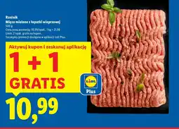 Lidl Mięso mielone Rzeźnik oferta
