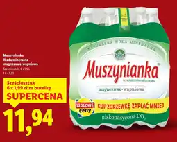 Lidl Woda mineralna Muszynianka oferta