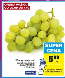 Carrefour Express Winogrona Carrefour oferta