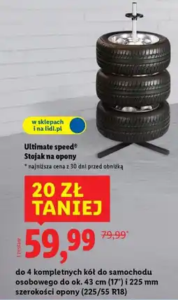 Lidl Ultimate speed Stojak na opony oferta