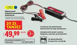 Lidl Ultimate speed Ładowarka samochodowa do akumulatorów oferta