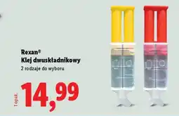Lidl Rexan Klej dwuskładnikowy oferta