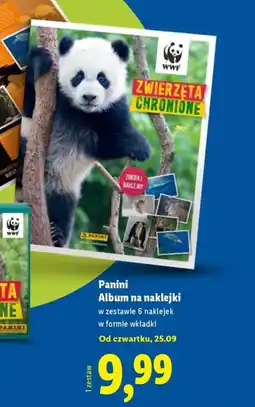 Lidl Panini Album na naklejki oferta
