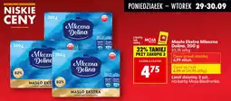 Biedronka Masło Ekstra Mleczna Dolina oferta