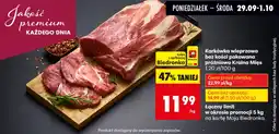 Biedronka Karkówka wieprzowa bez kości pakowana próżniowo Kraina Mięs oferta