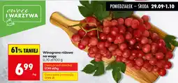 Biedronka Winogrono różowe oferta
