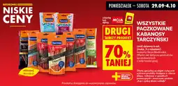 Biedronka Paczkowane kabanosy Tarczyński oferta