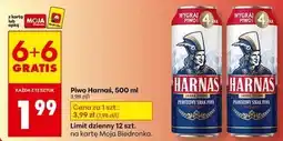 Biedronka Piwo Harnaś oferta