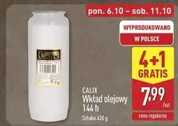 ALDI Wkład olejowy do znicza 144 h Calix oferta