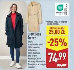 ALDI Trencz 36-44 Up2Fashion oferta