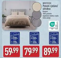 ALDI Komplet pościeli z sztruksu 200 x 220 cm Novitesse oferta