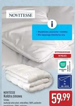 ALDI Kołdra zimowa 220 x 200 cm Novitesse oferta