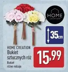 ALDI Bukiet róż 35 cm Home Creation oferta