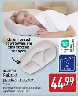 ALDI Poduszka przeciwzmarszczkowa Novitesse oferta