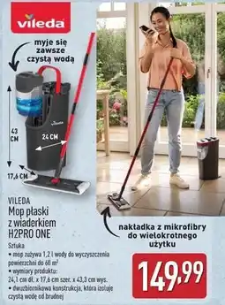 ALDI Mop płaski h2pro Vileda oferta