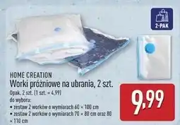 ALDI Worki do pakowania próżniowego 70 x 80 cm + 110 Home Creation oferta