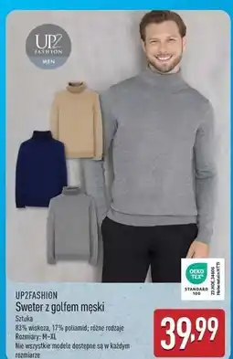 ALDI Sweter z golfem męski m-xl Up2Fashion oferta