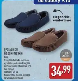 ALDI Kapcie męskie 41-45 Up2Fashion oferta