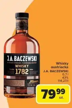 Carrefour Whisky J.a. Baczewski 1782 oferta