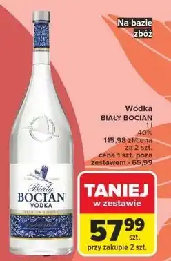 Carrefour Wódka Biały Bocian Vodka oferta