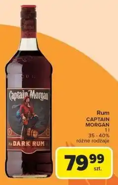 Carrefour Rum Captain Morgan Dark oferta