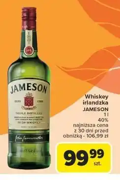 Carrefour Whiskey Jameson oferta