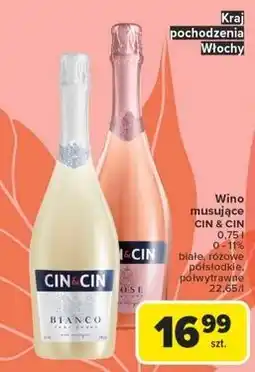 Carrefour Wino Cin&Cin Rose oferta