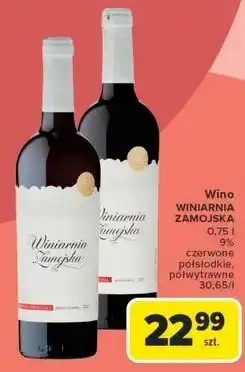Carrefour Wino wiśnia Winiarnia Zamojska oferta